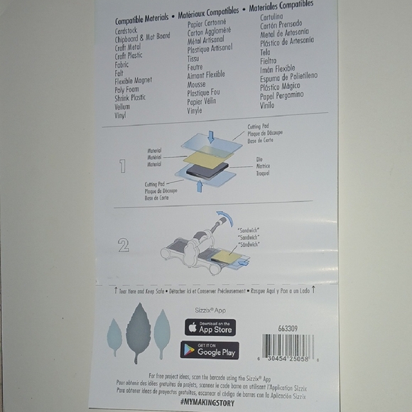 Sizzix Bigz Leaf Die Set - By Emily Tootle - Picture 5 of 11